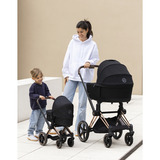 Corolle Mon Grand Poupon 36-42cm Cybex Puppenwagen schwarz/roségold
