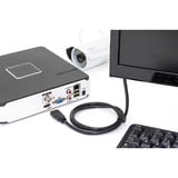 Digitus HDMI Premium High Speed Anschlusskabel, mit Ethernet, UHD 4K schwarz, 3 Meter