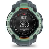 Garmin Instinct 3 - 50 mm, AMOLED, Smartwatch Twilight/Neo Tropic, Silikon-Armband