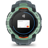 Garmin Instinct 3 - 50 mm, AMOLED, Smartwatch Twilight/Neo Tropic, Silikon-Armband