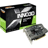 INNO3D GeForce GTX 1630 COMPACT, Grafikkarte schwarz, 1x DisplayPort, 1x HDMI, 1x DVI-D