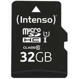 Intenso UHS-I Performance 32 GB microSDXC, Speicherkarte schwarz, UHS-I U1, Class 10
