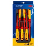 KNIPEX Schraubendreher-Paket 00 20 12 V02 VDE Slim rot/gelb, 6-teilig