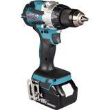 Makita Akku-Kombo-Kit DLX2592JX1, 18Volt, Bohrschrauber blau/schwarz, 2x Akku 5,0Ah, Akku-Bohrschrauber, Multifunktionswerkzeug, 2x Zubehör-Set