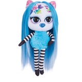 NICI Pixidoos Nali, Puppe mehrfarbig/blau, 20 cm mit 3-teiligen Zubehör in Geschenkverpackung