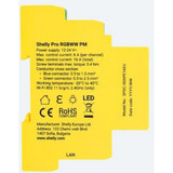 Shelly Pro RGBWW PM, Relais gelb