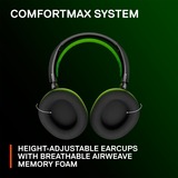 SteelSeries Arctis Nova 7X, Gaming-Headset schwarz/grün, USB-C, Bluetooth