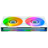 Thermaltake SWAFAN UNIFY 240, Gehäuselüfter weiß, 244 mm
