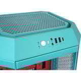 Thermaltake The Tower 250 , Tower-Gehäuse mint/beere, Tempered Glass