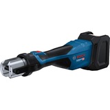 Bosch Akku-Presswerkzeug GPT 18V-32 Professional solo, 18Volt, Kit SV, Pressmaschine blau, ohne Akku und Ladegerät, 3 Pressbacken Standard SV, in L-BOXX