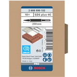Bosch PRO SDS plus-4C Spitzmeißel, 250mm 10 Stück