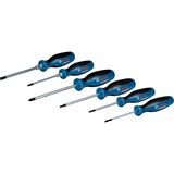 Bosch Schraubendreher-Set SL/PH/PZ/TX Professional, 6-teilig blau/schwarz, 2x mit Schlagkappe