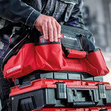 EINHELL Systemkoffer E-Case Tasche schwarz/rot