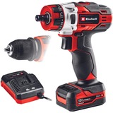 Einhell Akku-Bohrschrauber TE-CD 12/1 X-Li, 12Volt rot/schwarz, Li-Ionen Akku 2Ah