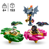 LEGO 71875 Ninjago Lloyd vs. Ras Spinner-Duell, Konstruktionsspielzeug 