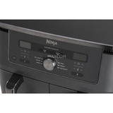 Ninja MAX 6-in-1 Dual Zone Heißluftfritteuse DZ400EU  grau, 2.470 Watt, 2 Körbe je 4,75 Liter