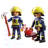 PLAYMOBIL 71885 DuoPack Feuerwehr, Konstruktionsspielzeug 