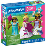 PLAYMOBIL 72055 Princess Drei Prinzessinnen, Konstruktionsspielzeug 