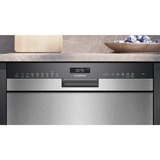 Siemens SN45ZS07CE iQ500, Spülmaschine edelstahl (gebürstet)/schwarz, 60 cm, Home Connect