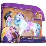 Spin Master Unicorn Academy - Layla und Einhorn Glacier Set, Spielfigur 