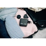 Verbatim Mini-GaN-Ladegerät mit Display schwarz, 100 Watt Gesamtleistung