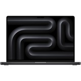 Apple MacBook Pro (16") 2024 CTO, Notebook schwarz, 24 GB, 1 TB (1 TB SSD), M4 Pro, MacOS, Griechisch, Nanotexturglas