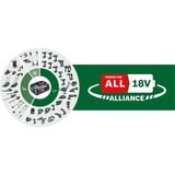 Bosch Akku-Schlagbohrschrauber EasyImpact 18V-38 grün/schwarz, Li-Ionen Akku 2,0Ah, Koffer, POWER FOR ALL ALLIANCE