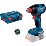 Bosch Akku-Schlagschrauber GDX 18V-210 C Professional solo, 18Volt blau/schwarz, Bluetooth Modul, ohne Akku und Ladegerät, in L-BOXX