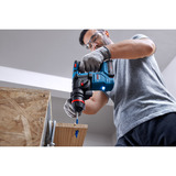 Bosch Professional Akku-Bohrhammer GBH 18V-18 X Professional solo, 18Volt blau/schwarz, ONECHUCK, ohne Akku und Ladegerät, in L-BOXX