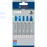 Bosch Stichsägeblatt T 118 GFS Basic for Inox, 83mm 5 Stück