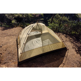 Coleman Darwin 4 Plus Summer, Zelt beige/dunkelrot