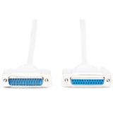 Digitus Serielles Datatransfer Verlängerungskabel, D-Sub25 (Stecker) > D-Sub25 (Buchse) beige, 2 Meter