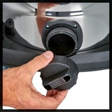 EINHELL TE-VC 36/25 Li S-Solo (2x 18Volt), Nass-/Trockensauger rot/edelstahl, ohne Akku und Ladegerät