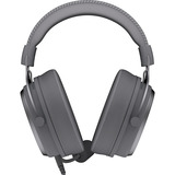 ENDORFY VIRO Plus USB Alt Gray, Gaming-Headset dunkelgrau, USB-A, 3.5 mm Klinke, 7.1-USB-Soundkarte