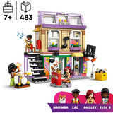 LEGO 42653 Friends Musikladen & Wohnung, Konstruktionsspielzeug 