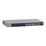 Netgear GS724TPP, Switch blau