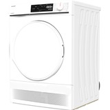 SHARP KD-NCA8S7PW91-DE, Kondensationstrockner weiß