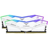 Team Group DIMM 32 GB DDR5-5200 (2x 16 GB) Dual-Kit, Arbeitsspeicher weiß, FF4D532G5200HC40CDC01, Delta RGB, INTEL XMP