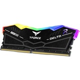 Team Group DIMM 48 GB DDR5-8200 (2x 24 GB) Dual-Kit, Arbeitsspeicher schwarz, FF3D548G8200HC38EDC01, DELTA RGB, INTEL XMP, AMD EXPO