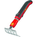 WOLF-Garten Kleinkremmer LJ-M /ZM 015, multi-star, Handrechen rot/gelb, 8cm, mit Kurzstiel ZM 015