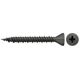 fischer Gipsfaserplattenschraube FSN-TPG .3,9x35 Senkkopf PH schwarz, 1.000 Stück, phosphatiert