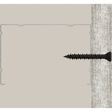 fischer Gipsfaserplattenschraube FSN-TPG .3,9x35 Senkkopf PH schwarz, 1.000 Stück, phosphatiert