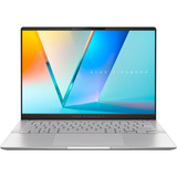 ASUS Vivobook S14 (M5406KA-QD015W), Notebook silber, AMD Ryzen AI 5 340, AMD Radeon 860M, 16 GB LPDDR5X, 512 GB (512 GB SSD), Windows 11 Home 64-Bit
