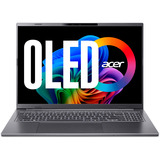 Acer Aspire 16 AI OLED (A16-52M-75LW), Notebook grau, Intel® Core™ Ultra 7 258V, Intel® Arc™ Graphics 140V, 32 GB LPDDR5X, 1 TB (1 TB SSD), Windows 11 Home