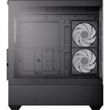 Aerocool P500D-G-BK-v1, Tower-Gehäuse schwarz, Tempered Glass x 2