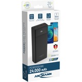 Ansmann Powerbank 24000 mAh PB322PD schwarz, 24.000 mAh, PD, Quick Charge 3.0