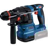 Bosch Akku-Bohrhammer GBH 18V-22 X Professional solo, 18Volt blau/schwarz, ONECHUCK, ohne Akku und Ladegerät, in L-BOXX
