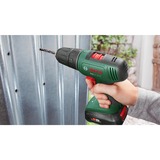 Bosch Heimwerken & Garten Akku-Bohrschrauber EasyDrill 18V-40 grün/schwarz, 2x Li-Ionen Akku 2,0Ah, Koffer, POWER FOR ALL ALLIANCE