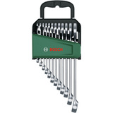 Bosch Heimwerken & Garten Ring-/Maulschlüssel Set, 12St, Schraubenschlüssel Mit Organizer
