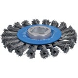 Bosch PRO Metal heavy X-LOCK Scheibenbürste, Ø 115mm, gezopft 0,5mm Stahldraht, für X-LOCK Winkelschleifer